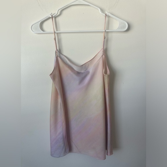 VINCE Marble-printed Rainbow camisole Size M - Picture 7 of 10